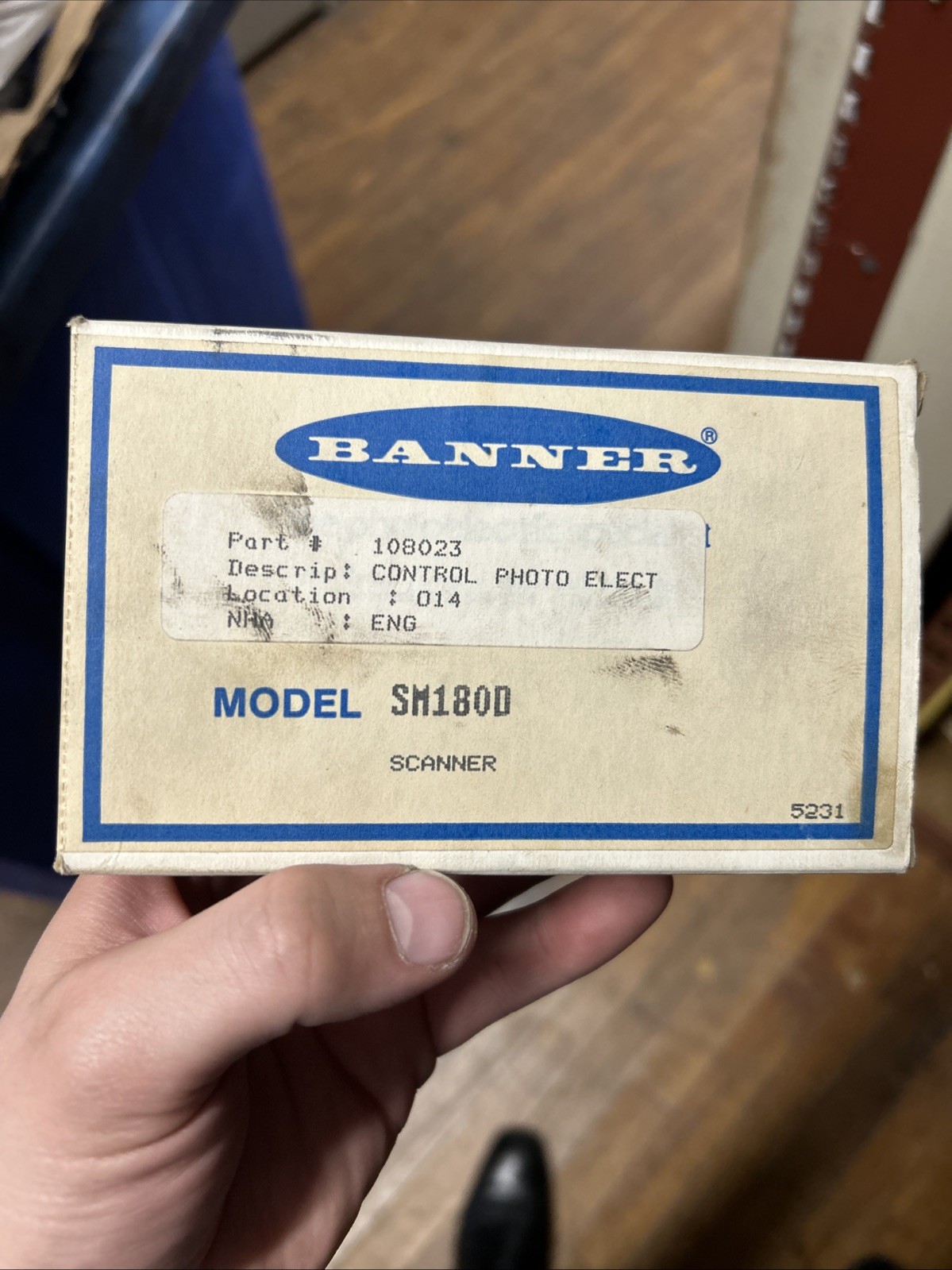 BANNER ENGINEERING SM180D / SM180D (NEW IN BOX)