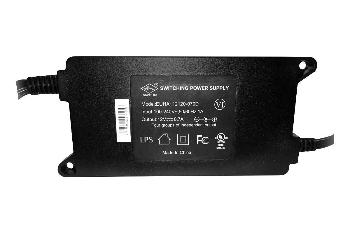 Lorex ACCPWRLHV516B 4-in-1 Power Adapter for Lorex 4K Security Camera(OPENBOX)