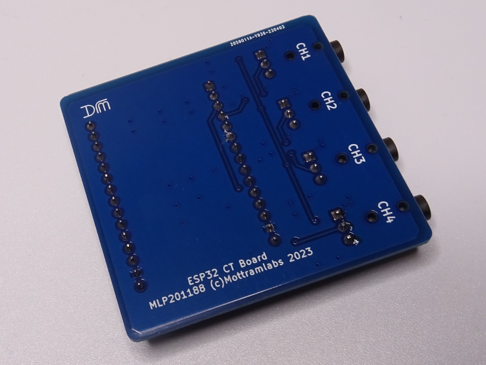 4 Channel ESP32 Mains Current Sensor - Node-MCU 30-Pin SCT013 - 100A/50mA