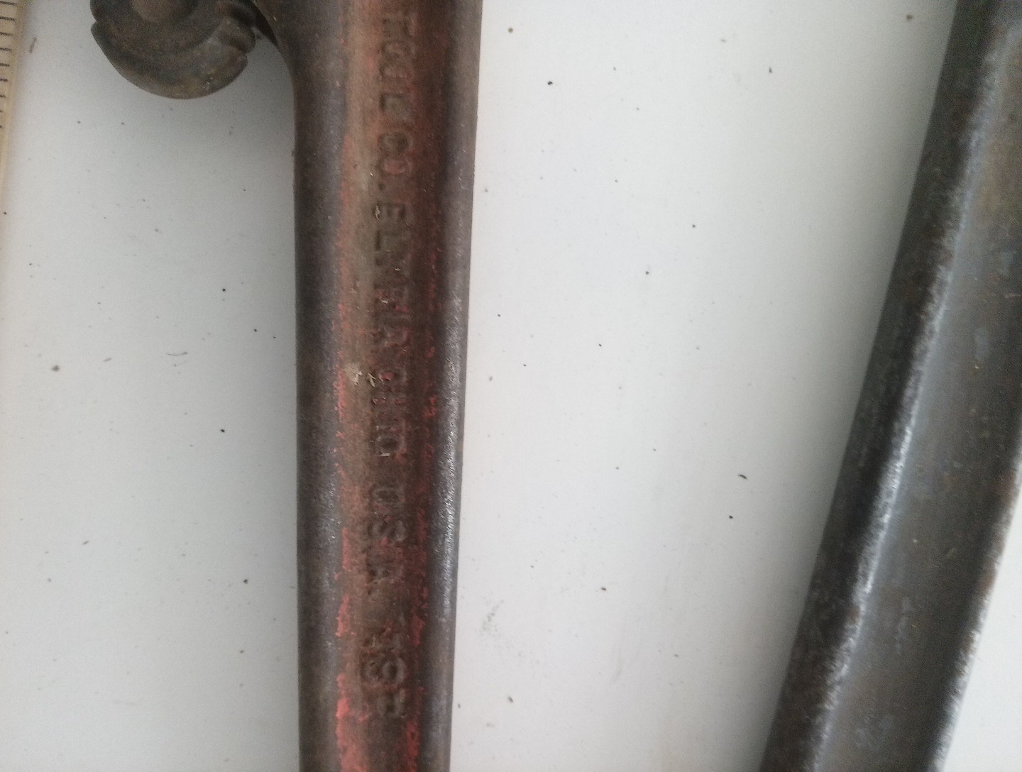 2- Large Pipe Wrenches,18 In Rigid & 24 In Improved Stillson