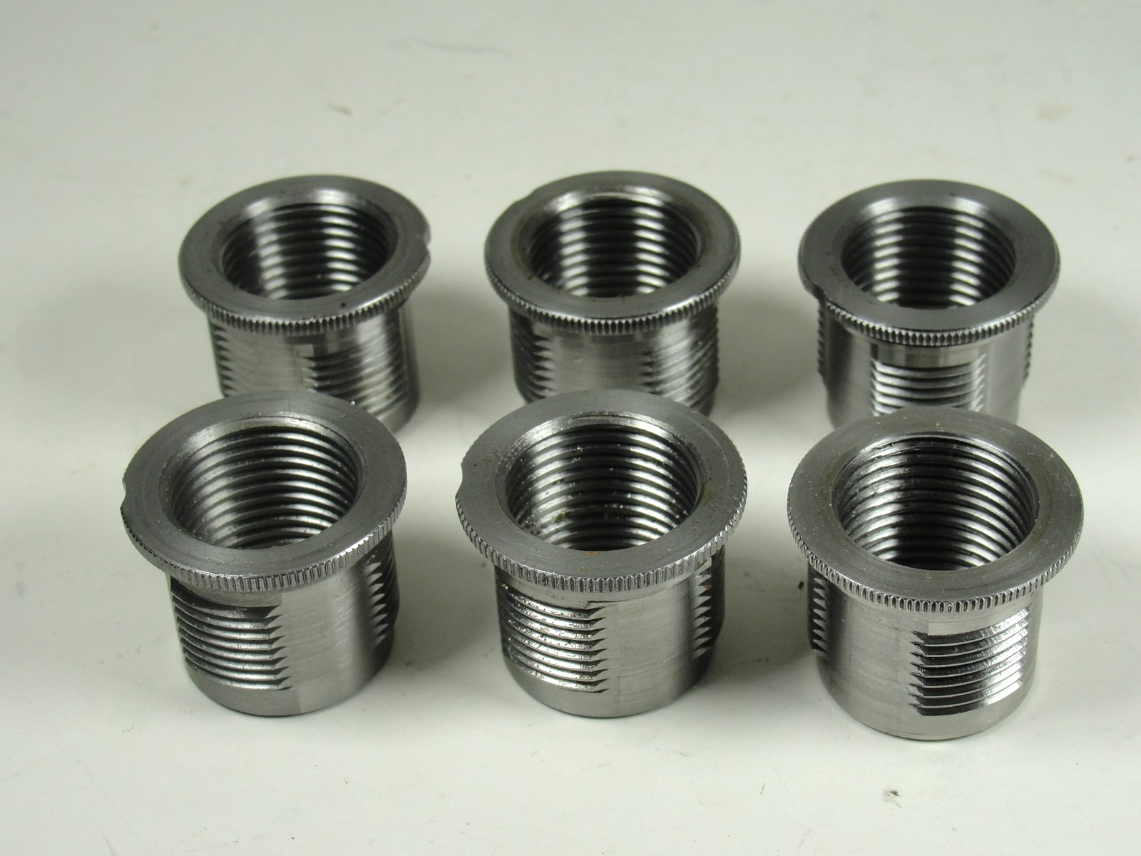 LEE BREECH LOCK QUICK CHANGE DIE BUSHINGS #90600 LOT OF 6EA USED GREAT CONDITION