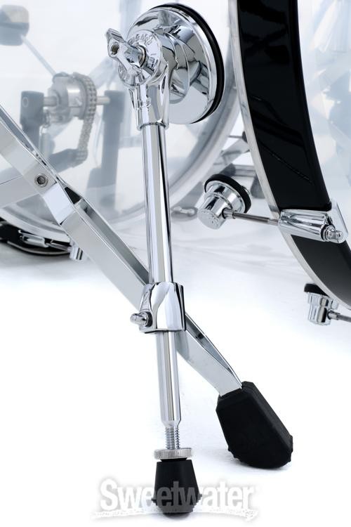 DW Design Series 4-piece Shell Pack - Clear Acrylic