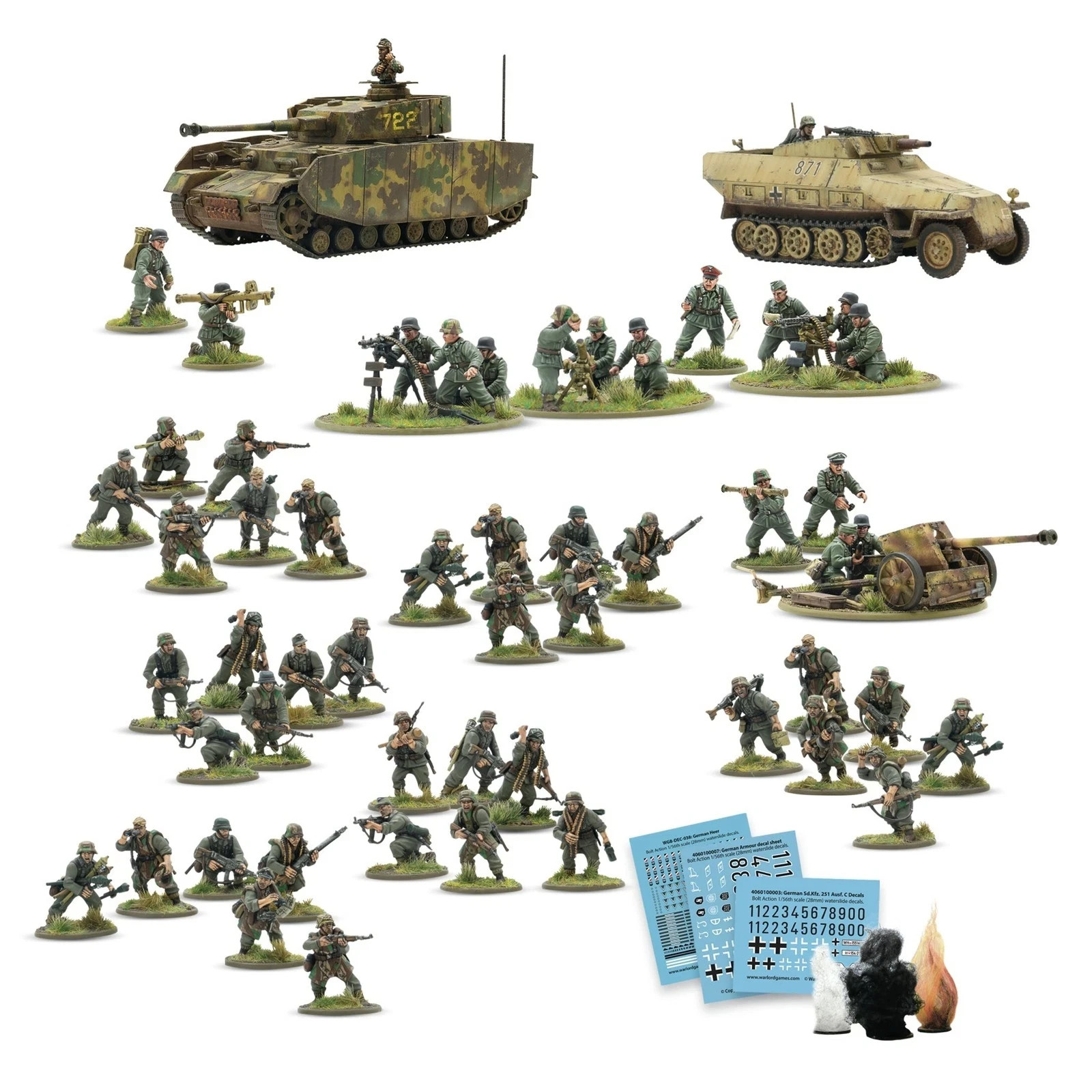 Bolt Action: Cross Of Iron: German Grenadiers Starter Army - Ships Fast