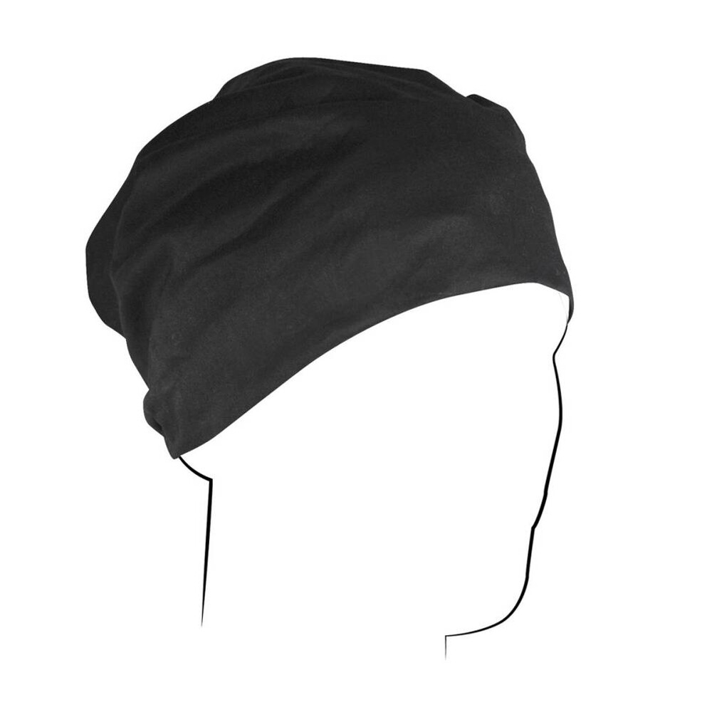 Zan Headgear Black 100% Cotton Headwrap