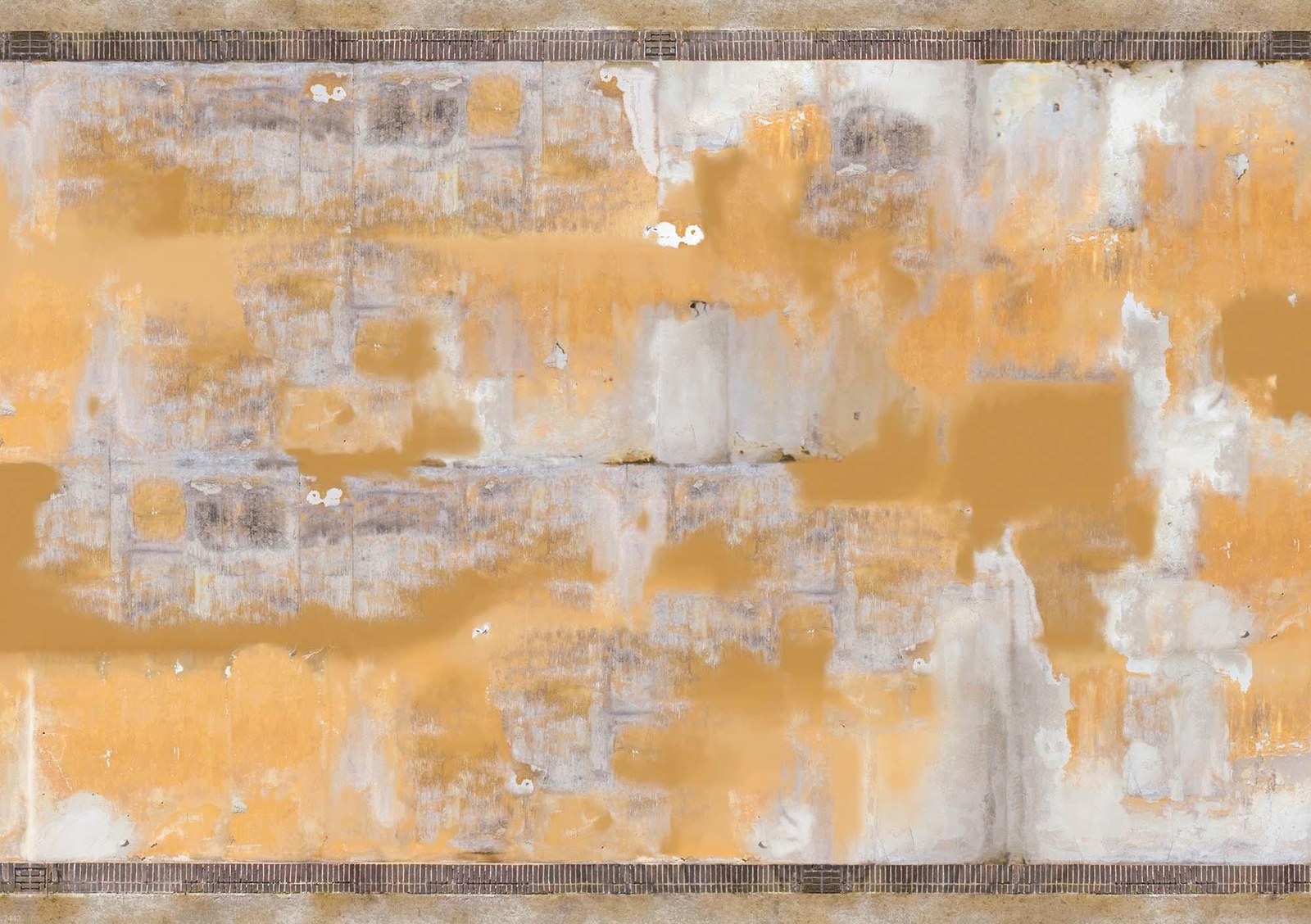 Decorative Sheet : Dark Weathered facade 210 x 148 mm (Pack of 2) Busch 7442
