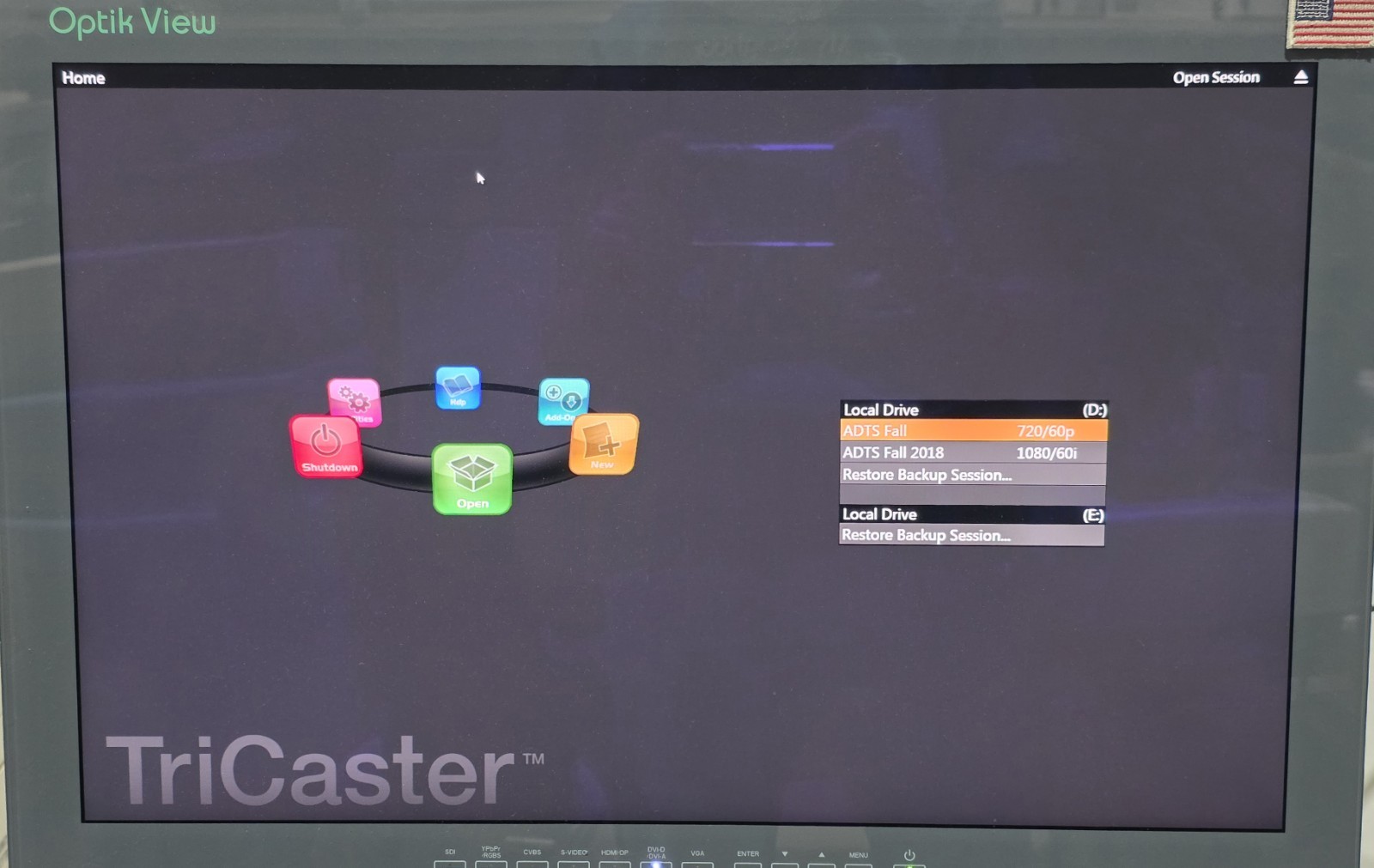 Newtek Tricaster XD455 TCXD455 Live Video Production System with Control Surface