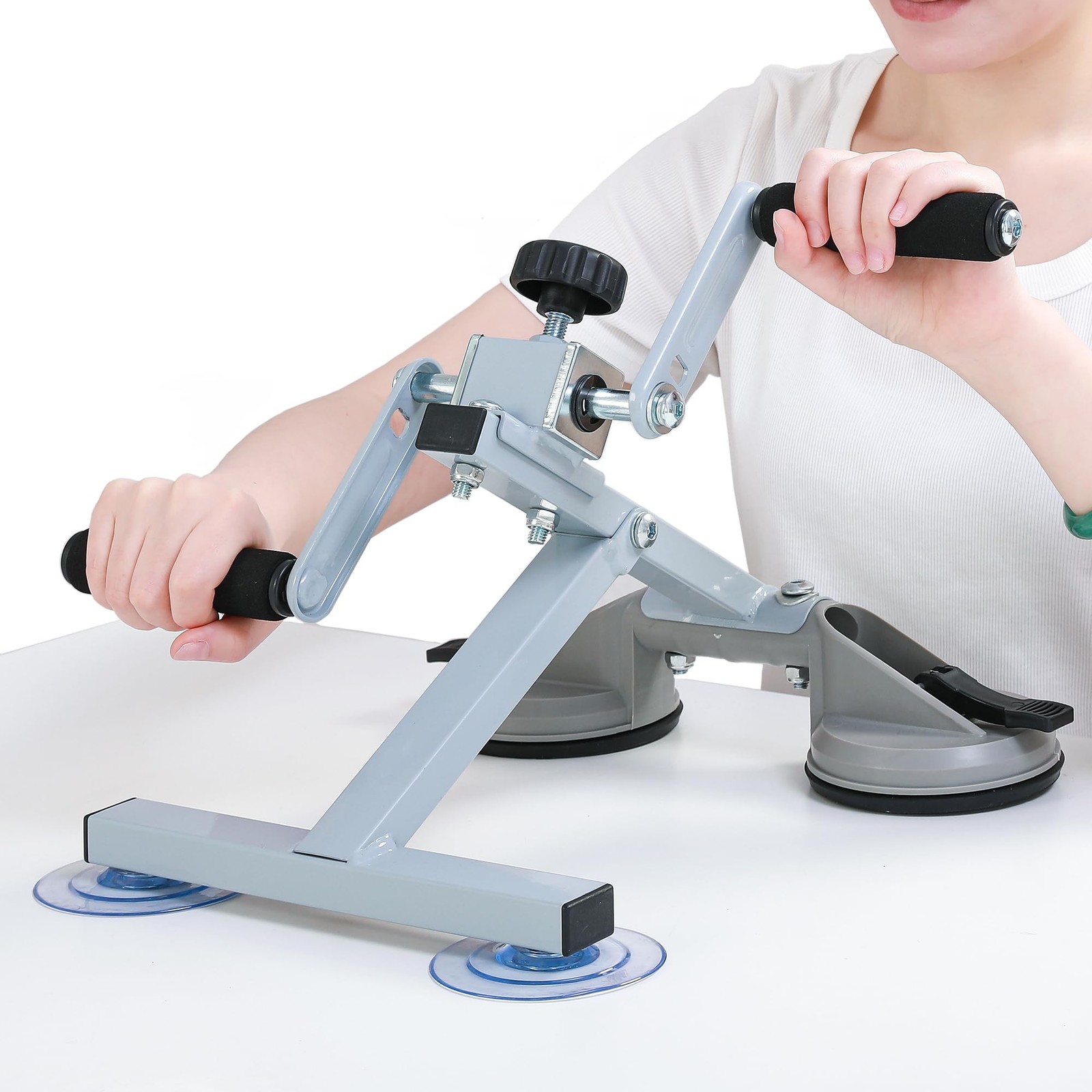 Arm Bike for Physical Therapy, Multifunction Rehabilitation Exerciser for Arm...