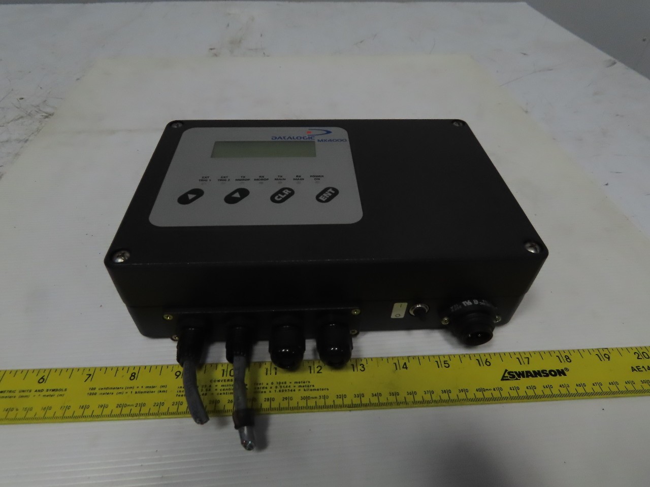 Datalogic MX4000-1000 10...30 VDC Industrial Barcode Multiplexer Network Host