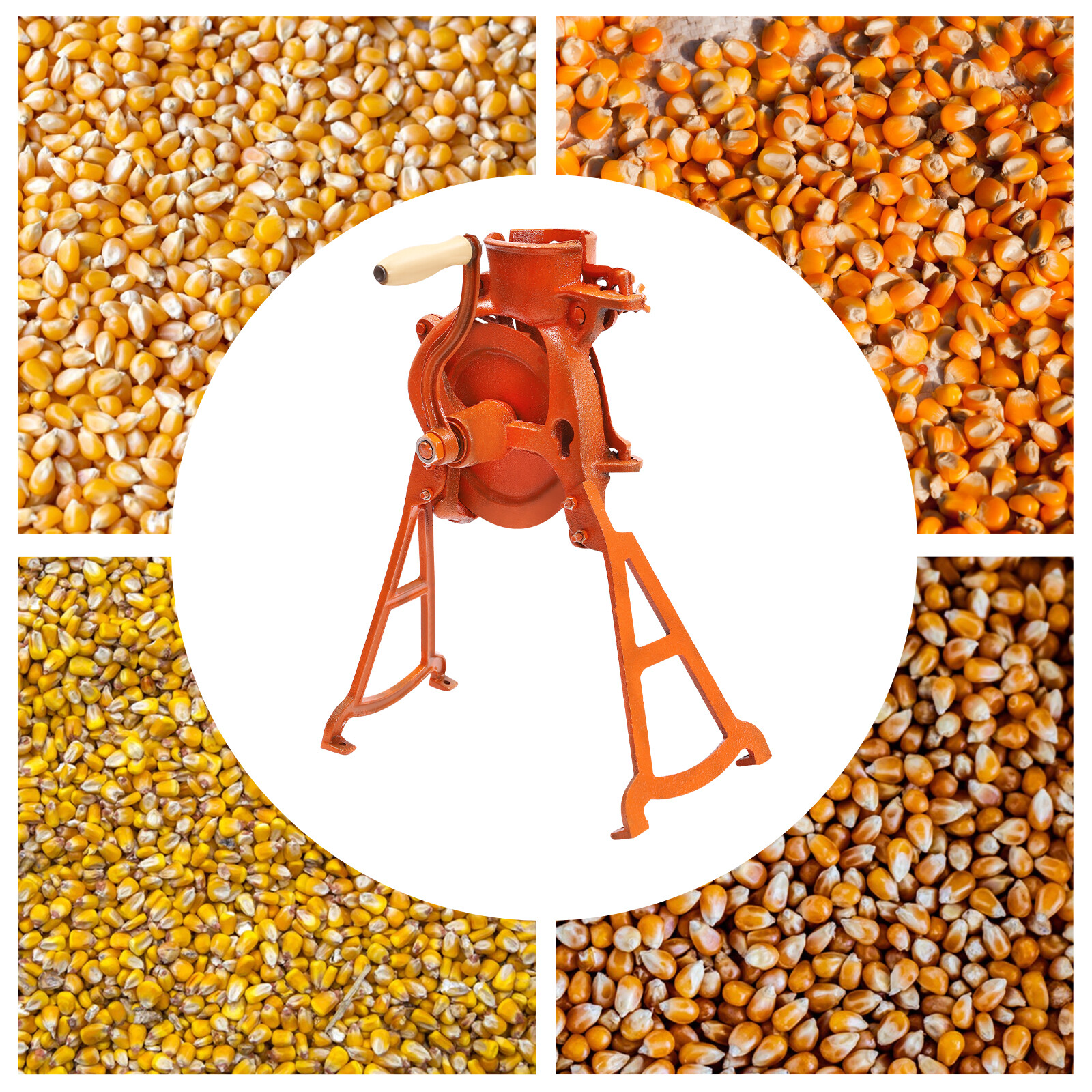 Manual Corn Thresher, Hand Crank Corn Sheller Corn Thresher