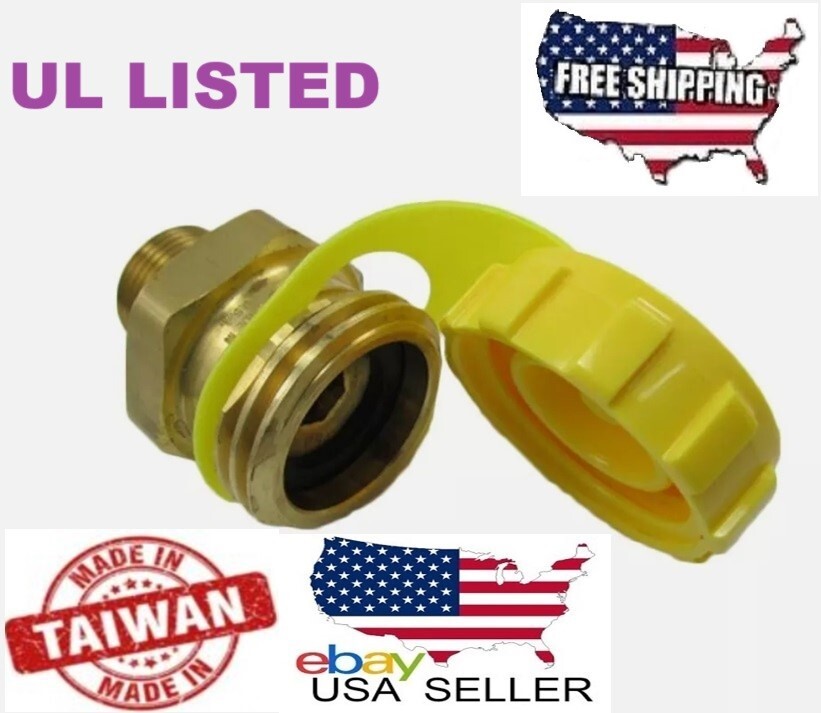 REPLACES 7647SC REGO PROPANE TANK FILLER DOUBLE CHECK FILLER VALVE FORKLIFT -UL-