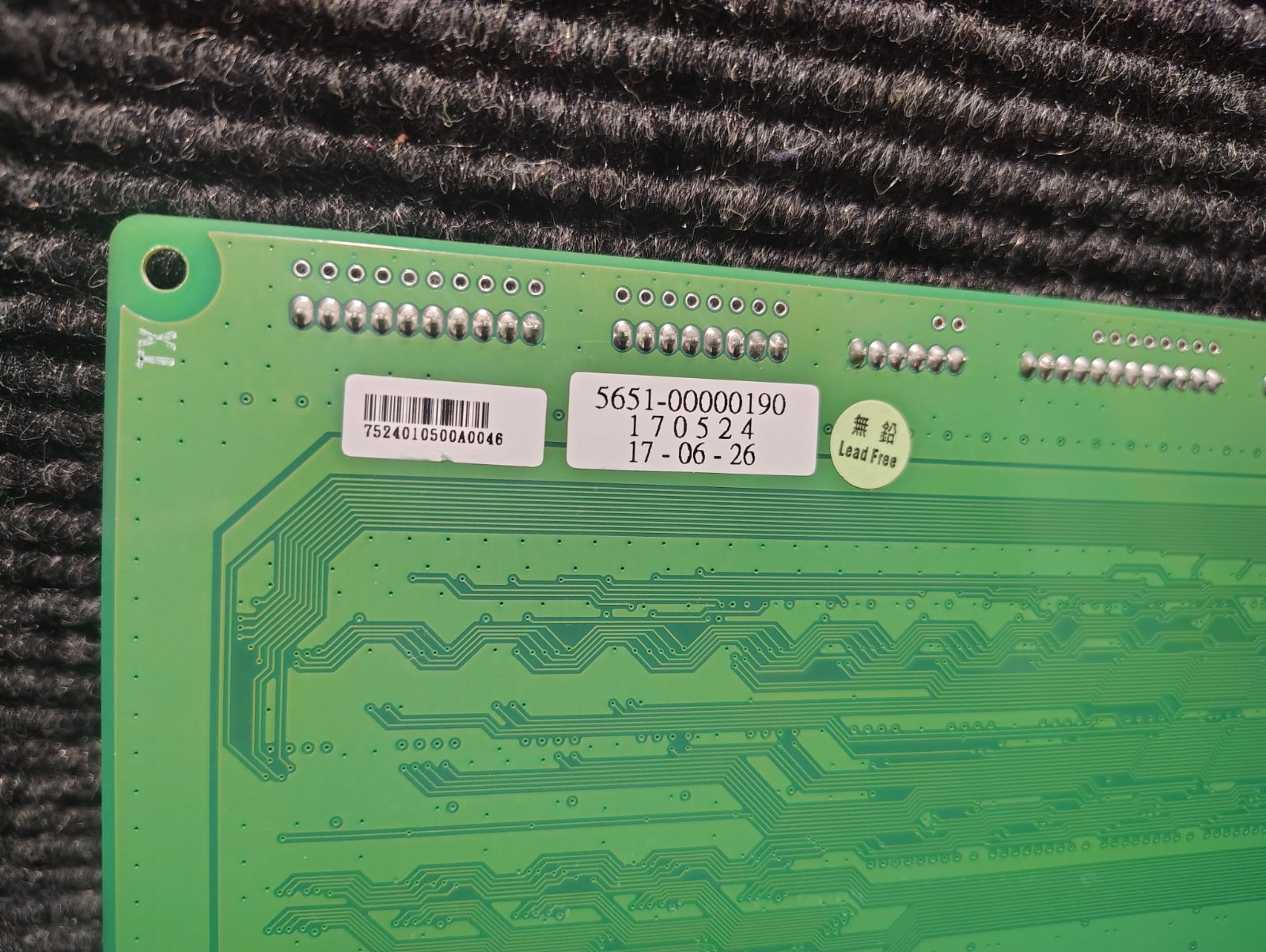 I/O Control Board PCB – 10 Player Fish Table Machine – IGS