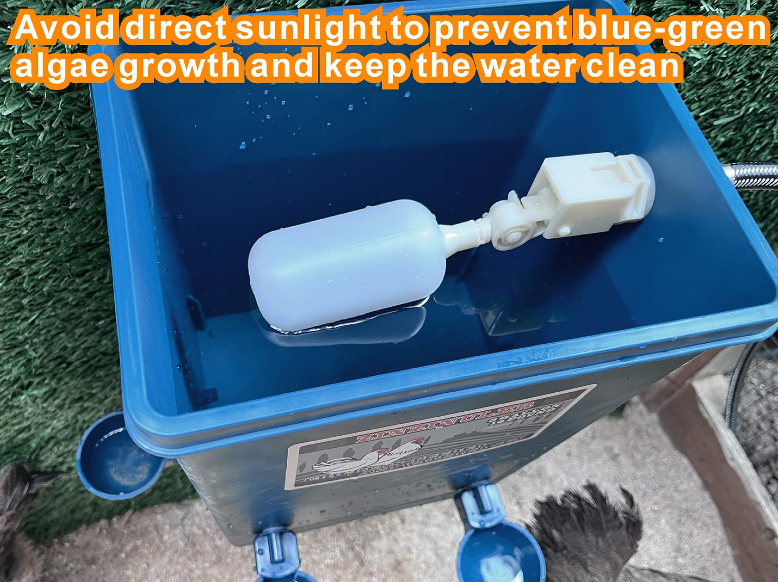 Automatic Chicken Waterer With Float Control And Large Capacity Pro