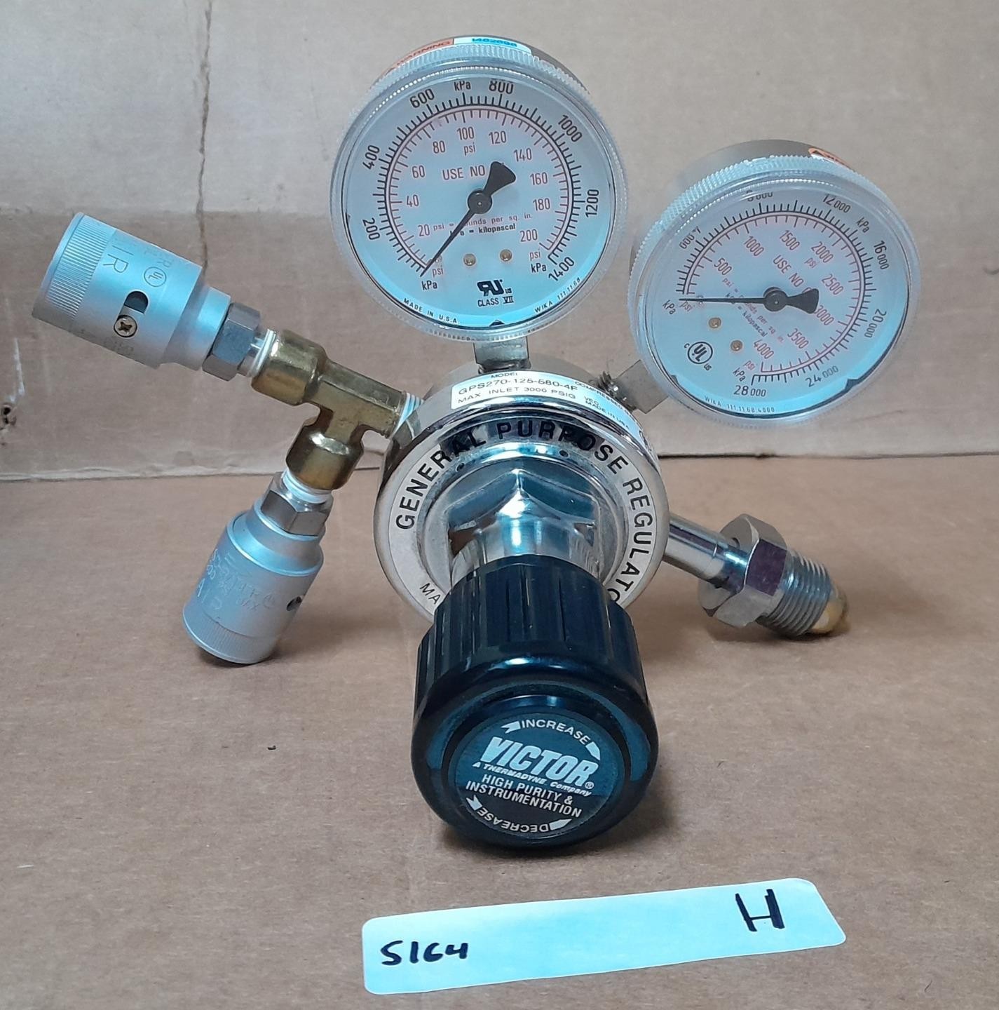 VICTOR GPS270-125-580-4F GENERAL PURPOSE REGULATOR ! S164 H