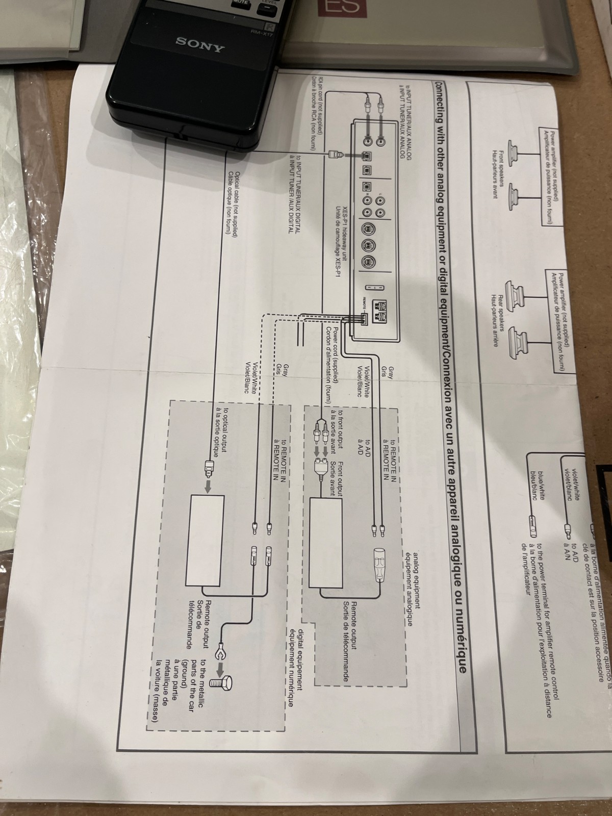 Sony XES P1 XES-P1 Mobile ES Car Stereo Digital Central Processing Unit