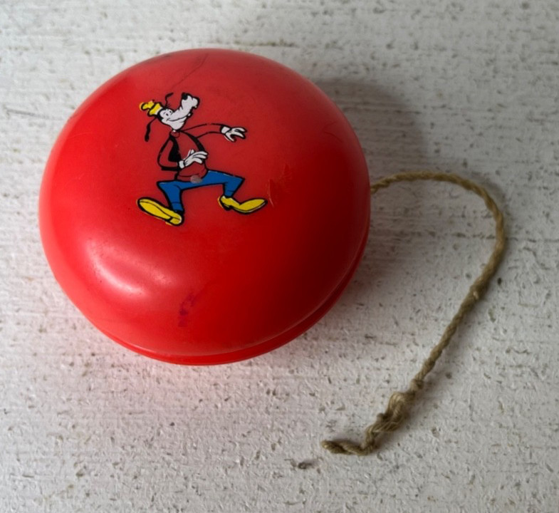 Goofy Disney Duncan Special Yoyo Tournament Toy yo-yo Advertising vtg yo Red usa