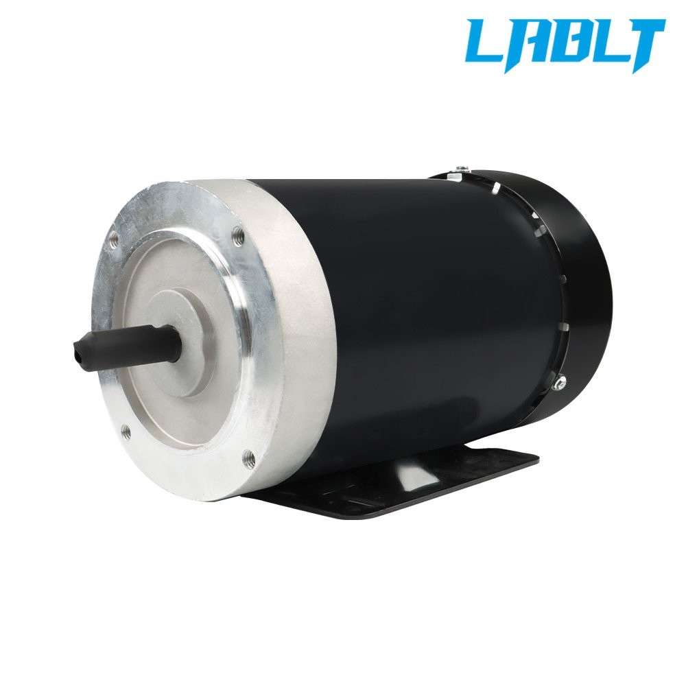 LABLT Electric Motor 2 HP Three Phase 56C Frame 1800 RPM TEFC 230 / 460 Volt