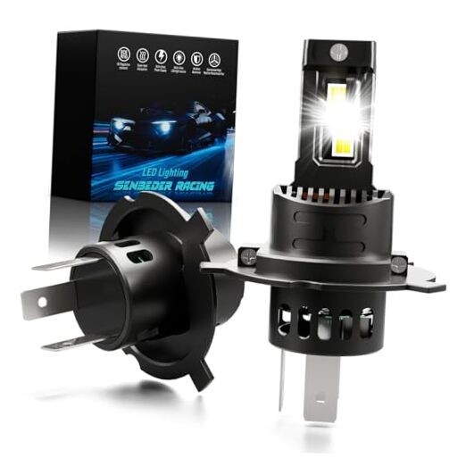 2025Bulbs Combo, 3 Minutes Installation with 15000RPM Cooling Fan, H4/9003/HB2
