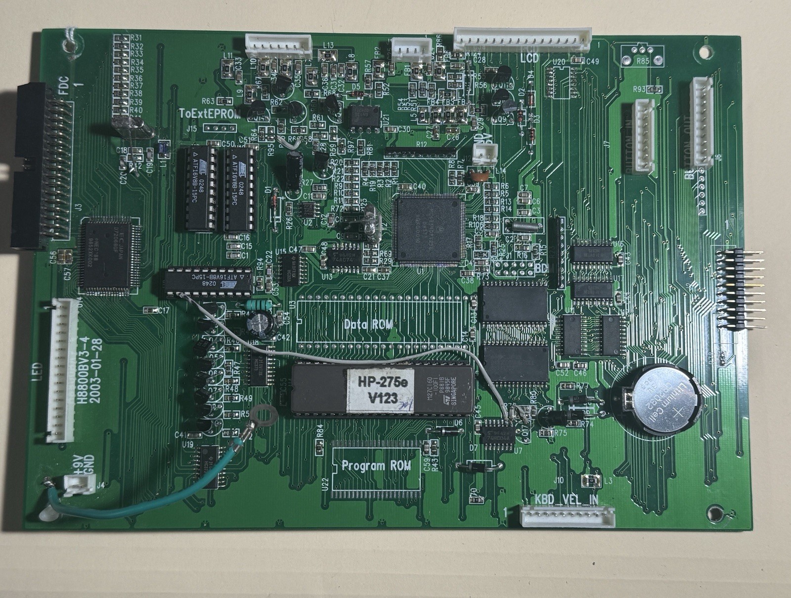 Suzuki Digital Piano HP-275e Motorolla CPU board
