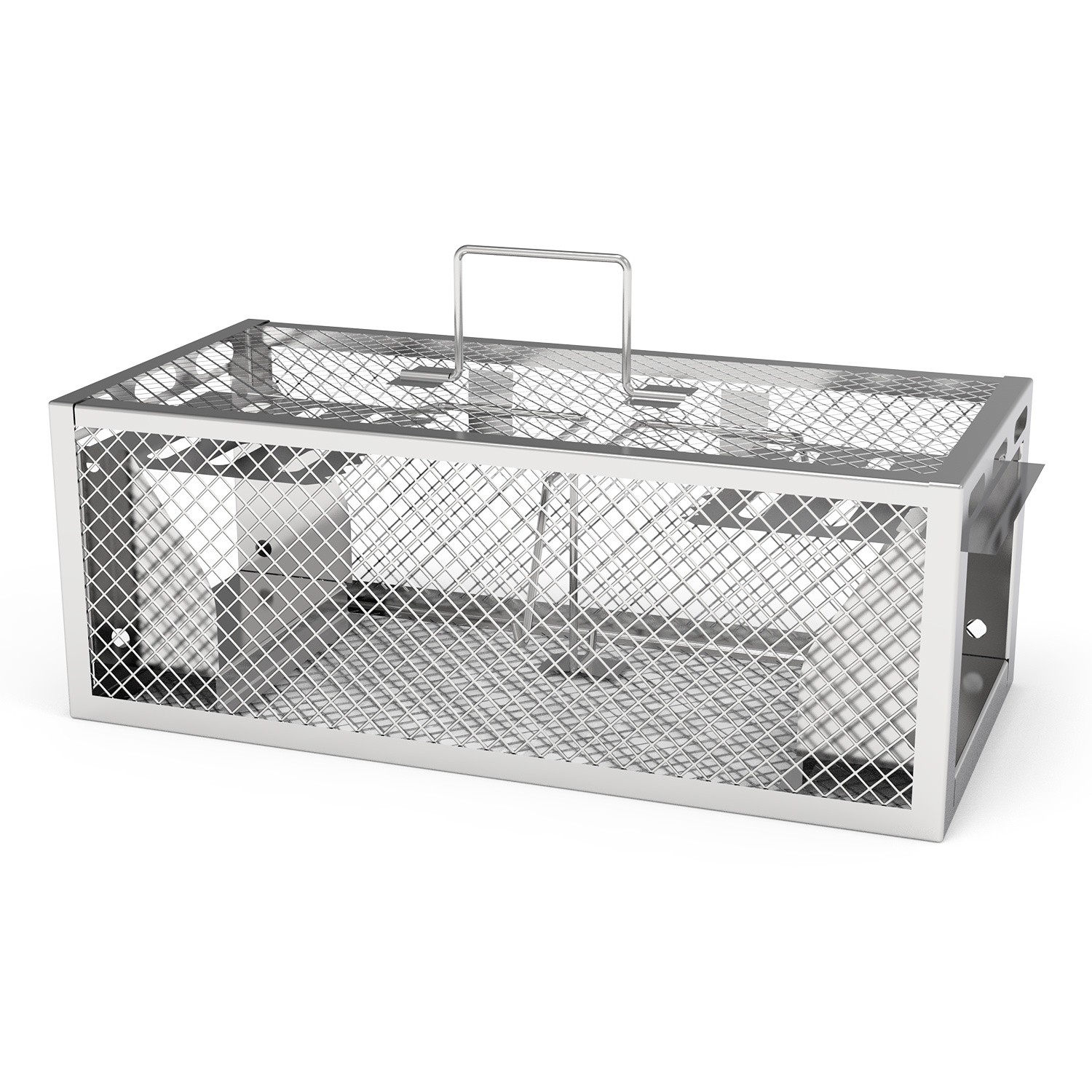 2 Pack Humane Rat Trap Automatic Continuous Mouse Trap Live Rodent Animal Cage