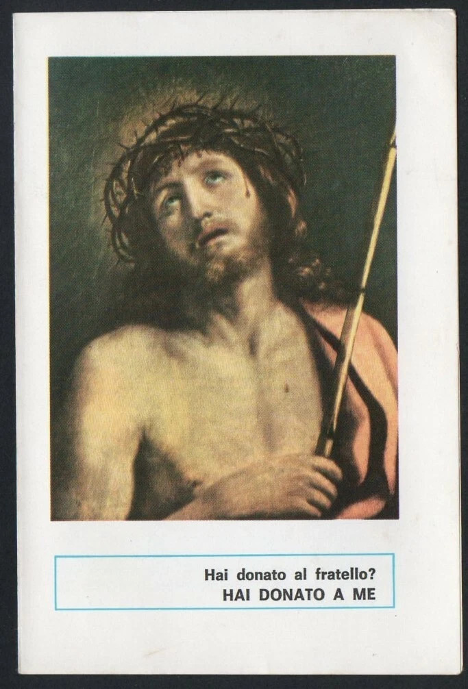 Holy card de Jesus santino image pieuses estampa