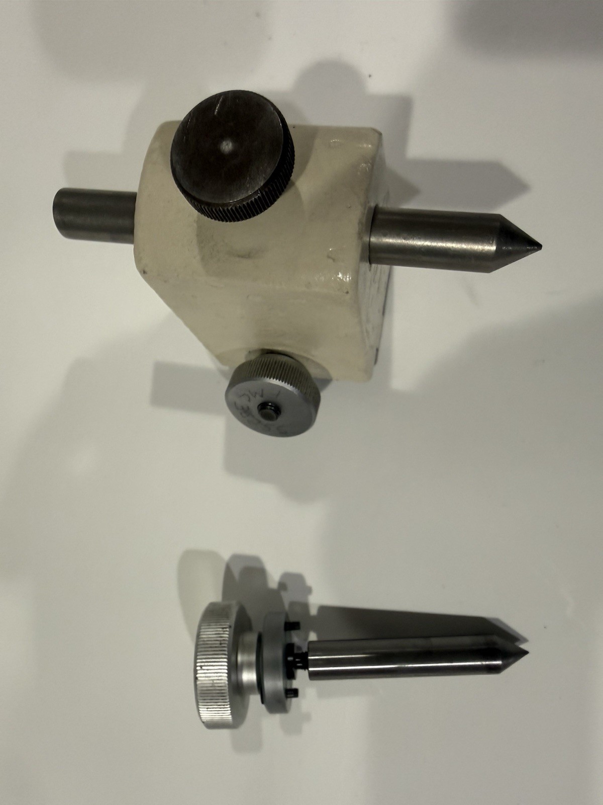 Mitutoyo Optical Comparator Fixture Center Tailstock
