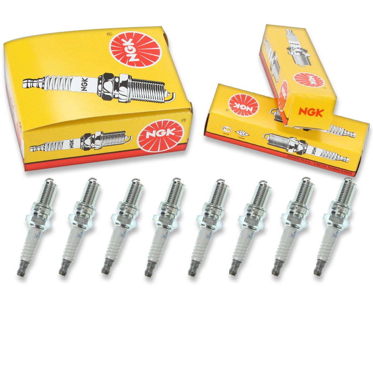 8pcs NGK 4855 Standard DR8EB Motorcycle Spark Plug Tune Up Kit Set hu