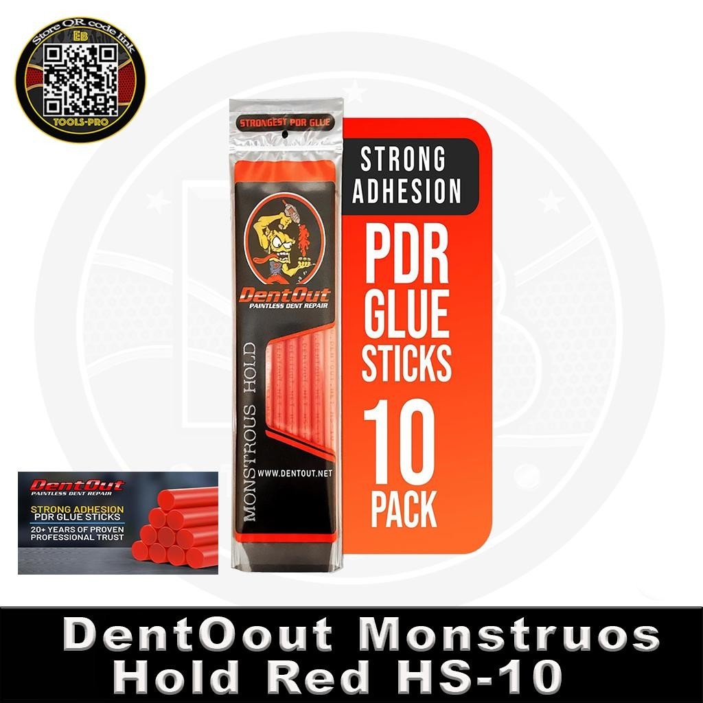 DentOut Monstrous Red PDR Glue Sticks 10 Pack
