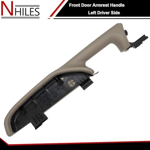 Front Door Armrest Handle Fit for 1999-2006 Silverado Beige(Left Driver)