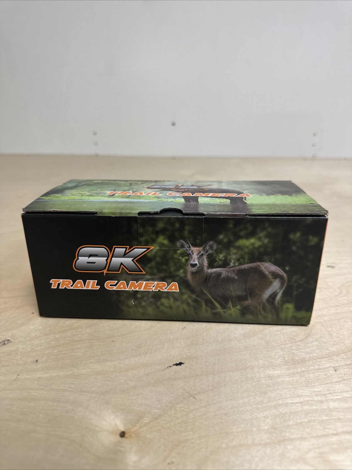 Trail Camera WiFi 60MP/8k Game Camera with No Glow Night Vision Waterproof
