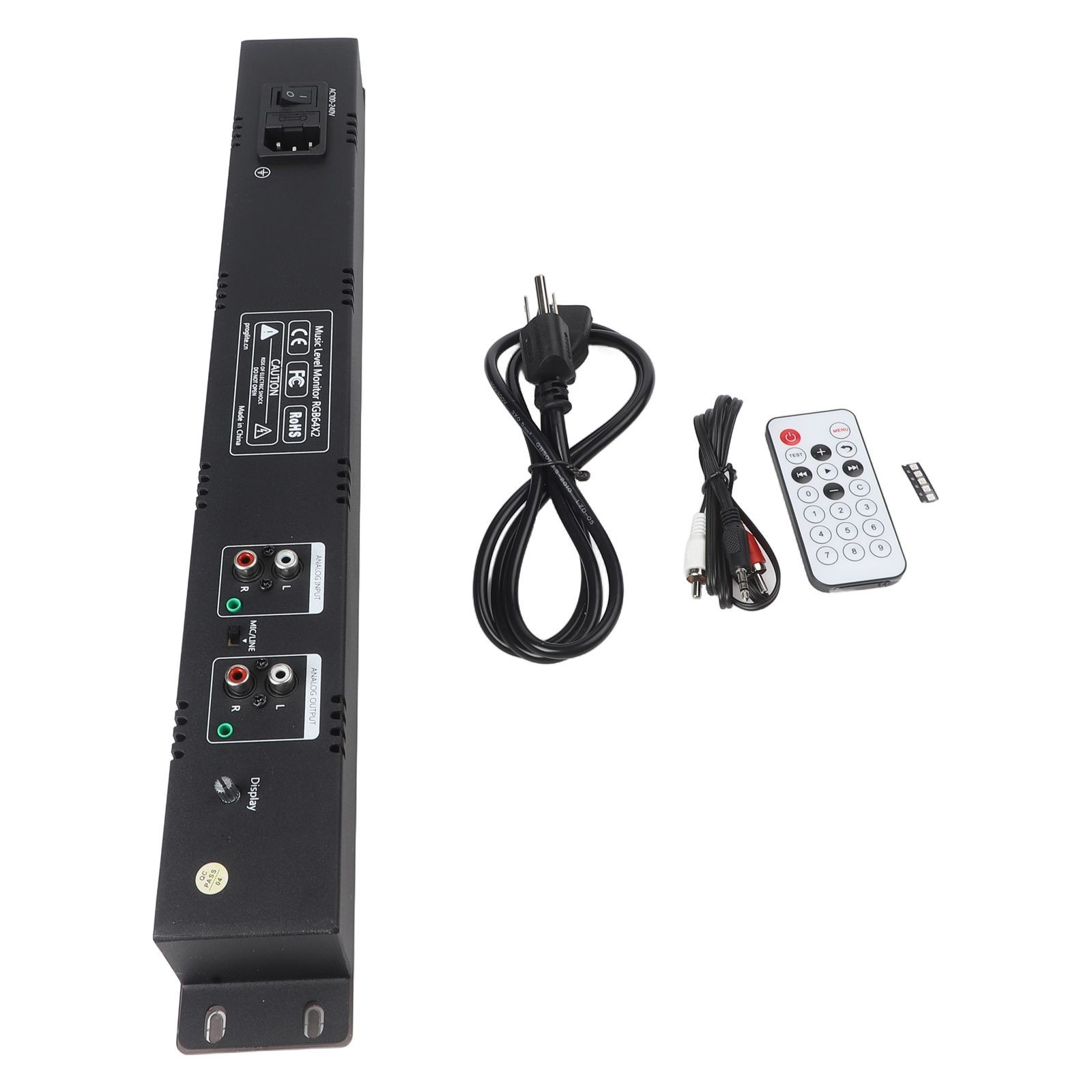 Rhythm Light with Remote Control 19 Colors Metal Casing Adjustable Modes