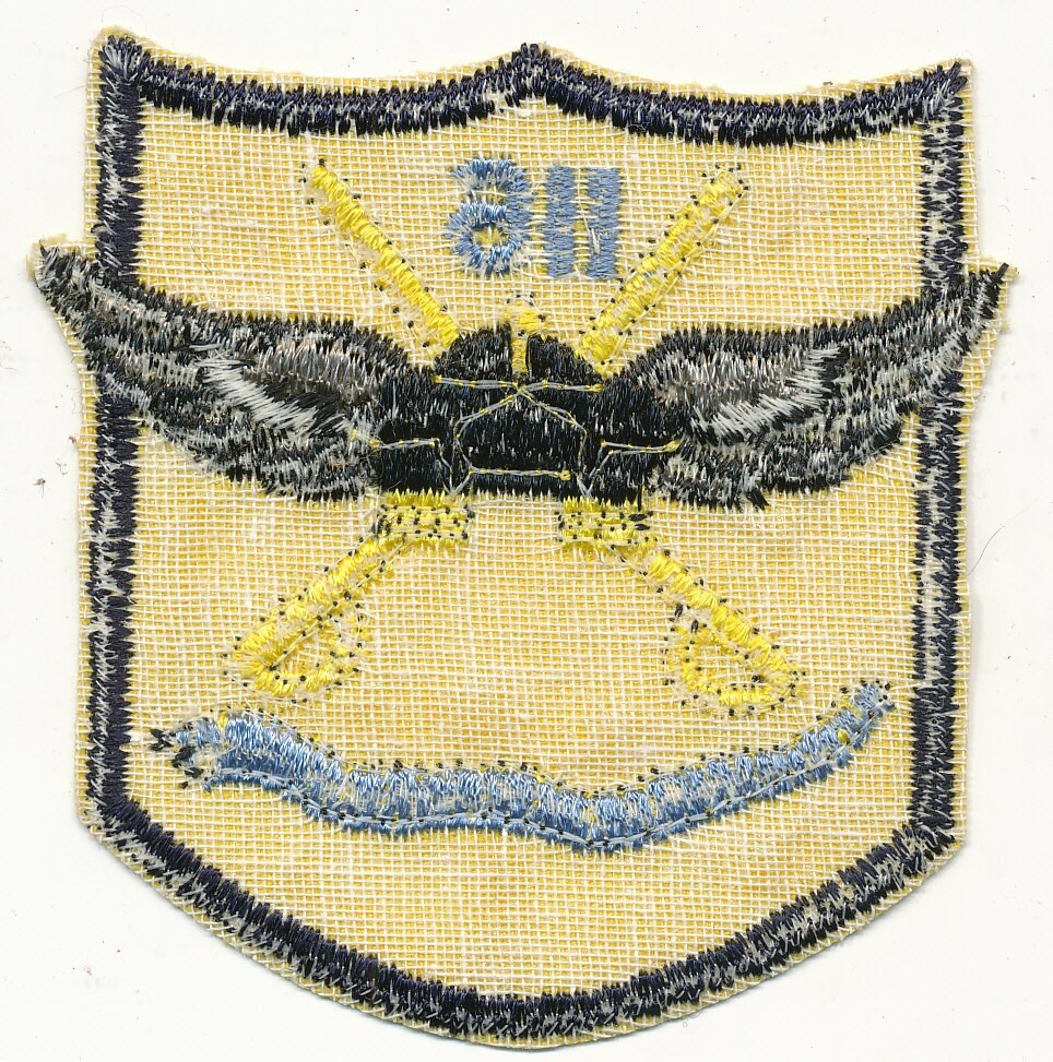 116th Armored Cavalry Regiment pocket patch rare twill old winged tank