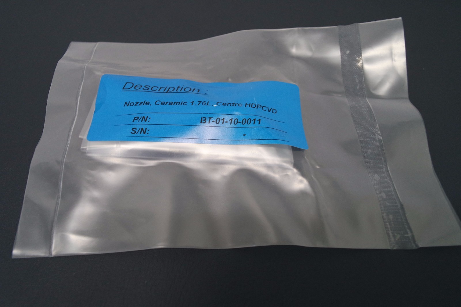 AMAT 0200-18082 NOZZLE, CERMANIC 1.76L CENTER HDPCVD, UL , NEW