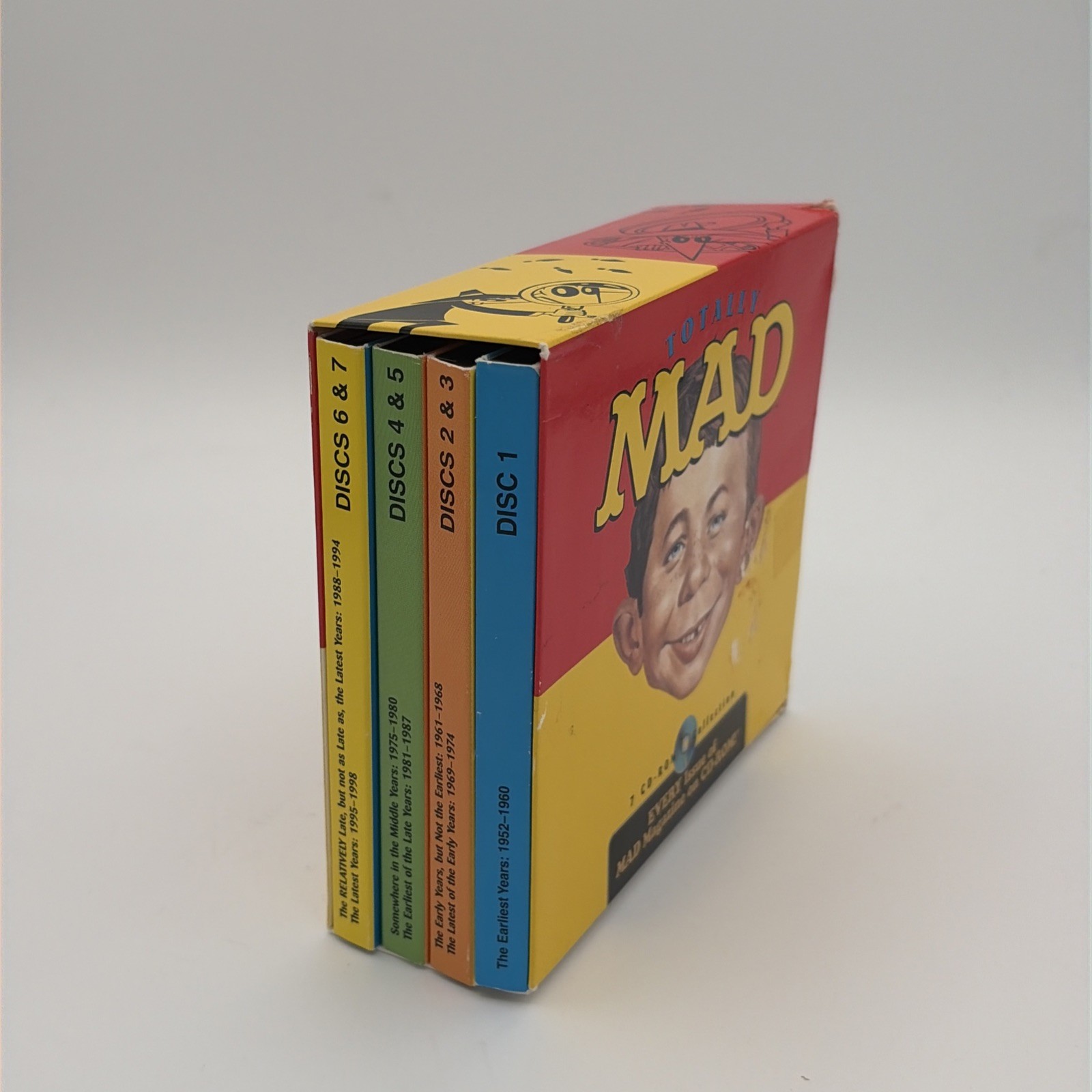 Totally MAD CD-ROM 1952 - 1998, 7 CD-Rom Collection Untested