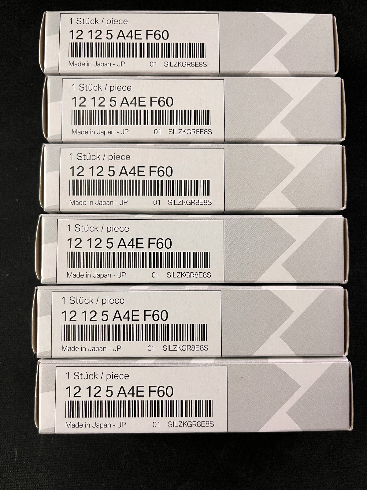 6x Genuine BMW S58 Spark Plug 12125A4EF60 M3 M4 X3M X4M