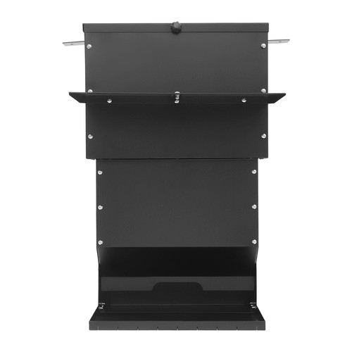 Hanging Automatic Deer Feeder with Lid Gravity Feeders Box Outdoor Weatherproof