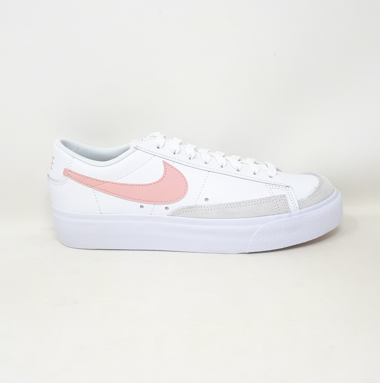 Nike Blazer Low Platform White Pink Stacked Shoe Sneaker Womens Size DJ0292-103