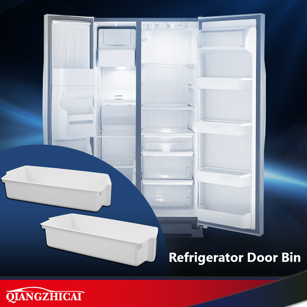 Compatible with Kenmore Whirlpool Refrigerator White Shelf Bin 4 Packs