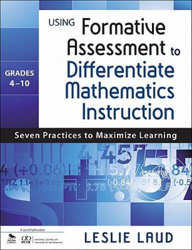 Using Formative Assessment to Differentiate Mathematics Instruction, - VERY GOOD