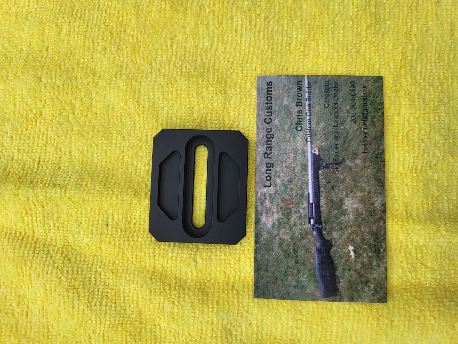 Small Arca rail, Made in USA, Aluminum