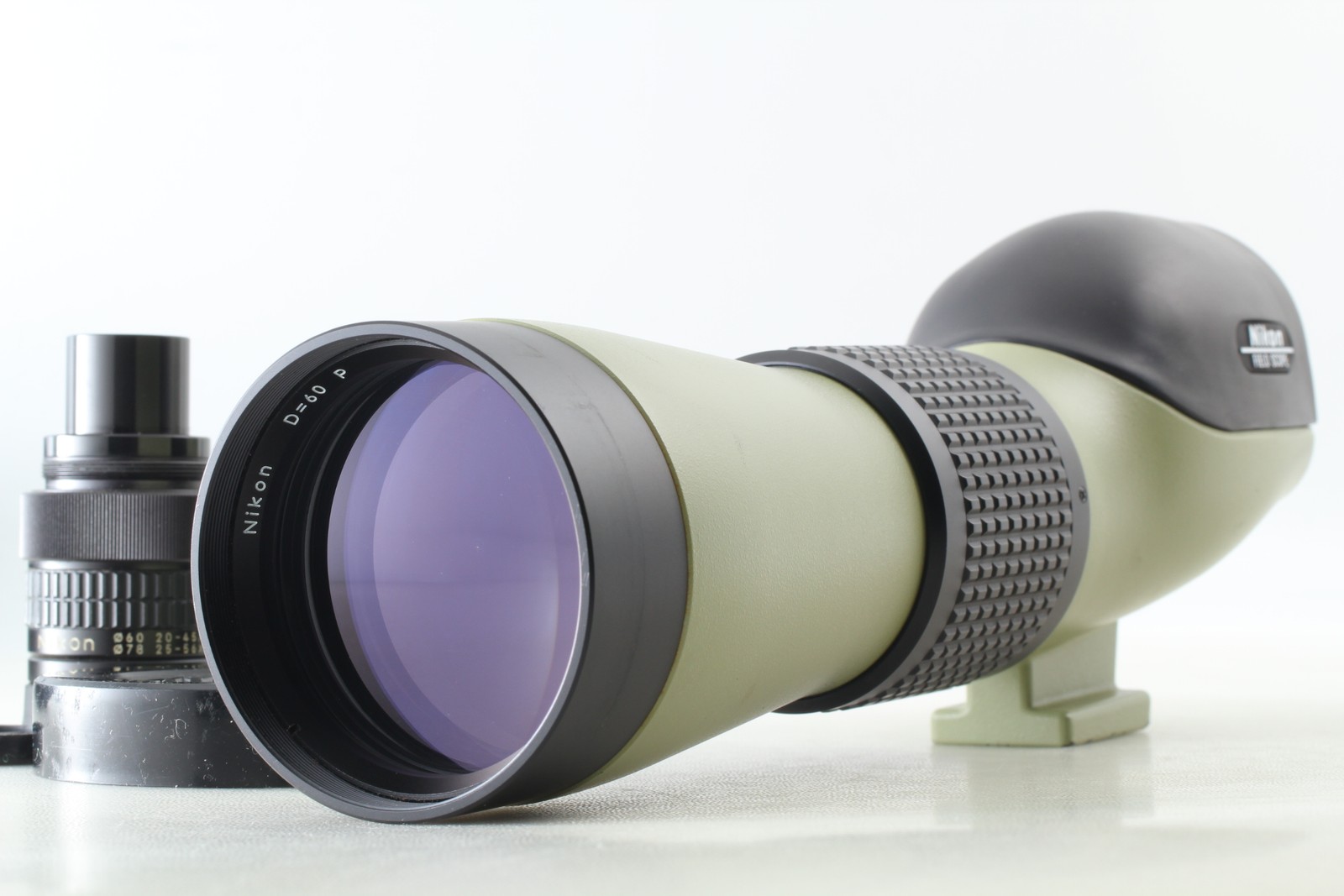 [Near MINT] Nikon Fieldscope Field Scope II D=60 P w/Eye Piece 20-45x From JAPAN
