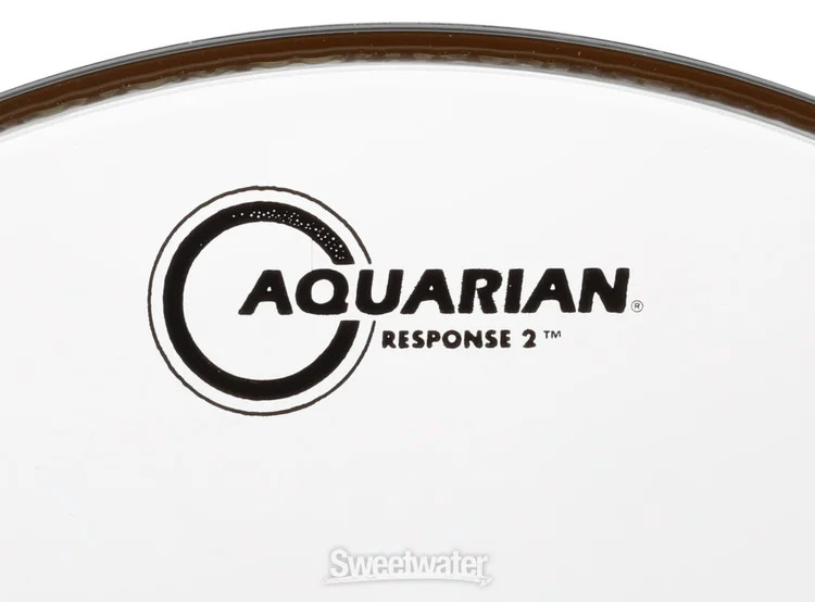 Aquarian Response 2 Clear Drumhead - 14 inch