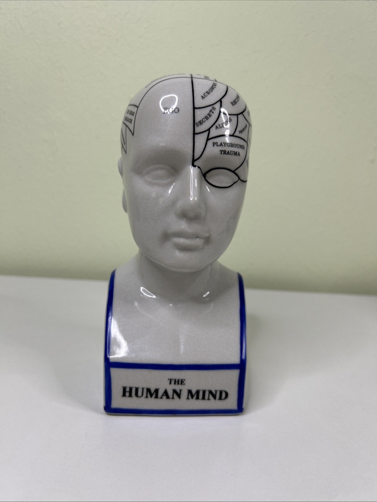 Accoutrements 1999 - HEAD BUST Vintage Figure 7” Tall STATUE Psychology