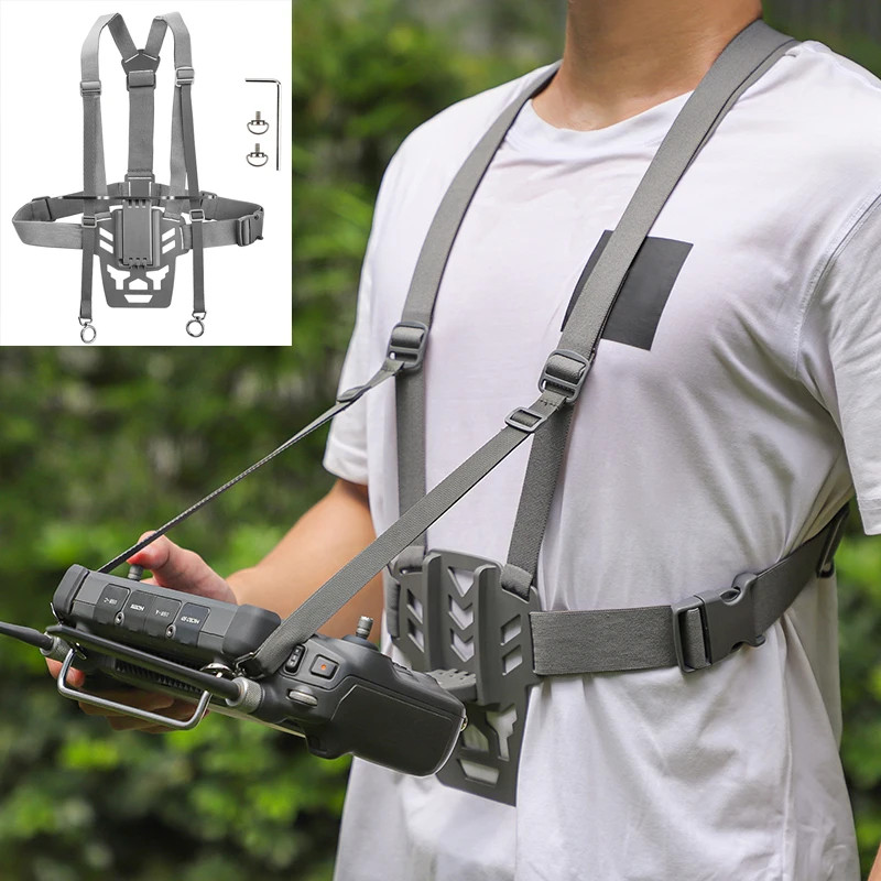Chest Strap Remote Control Lanyard Abdomen Support Bracket for For DJI RC Plus2