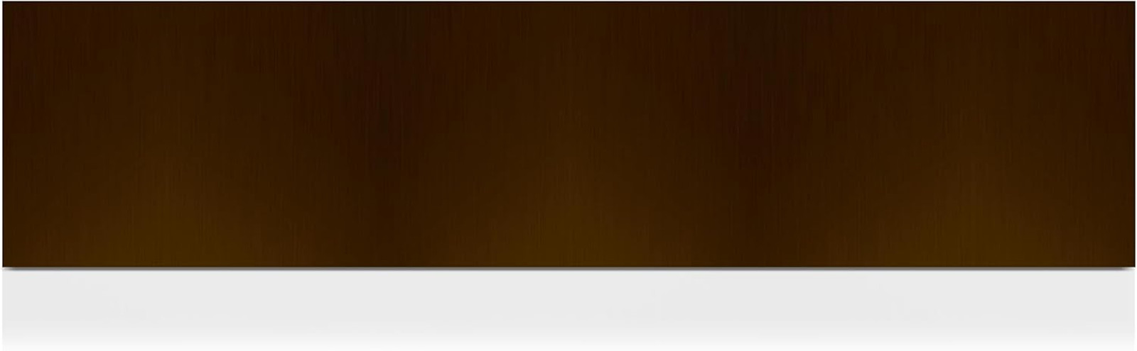 Magnetic Rubber Door Kick Plate - UV Printed Faux Finish - Elegant Accent & Dura