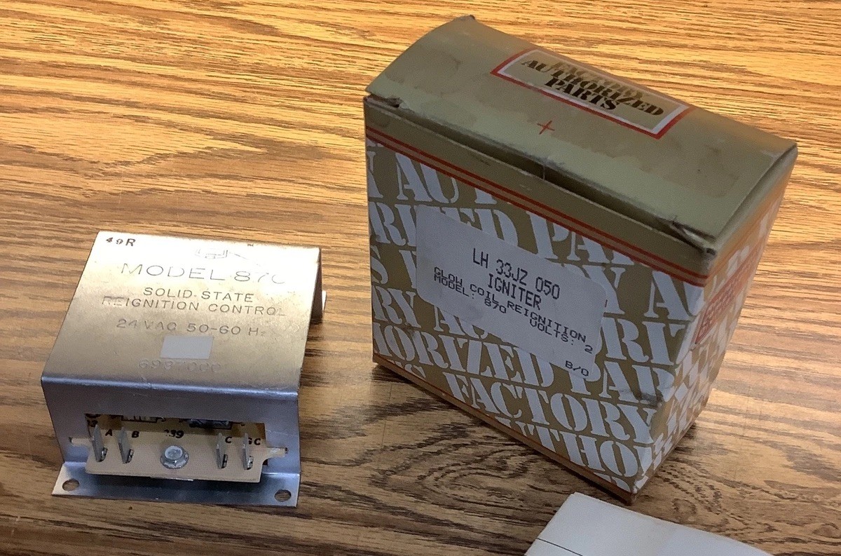 CARRIER BRYANT PAYNE LH33JZ050 MODEL 870 REIGNITION CONTROL IGNITOR