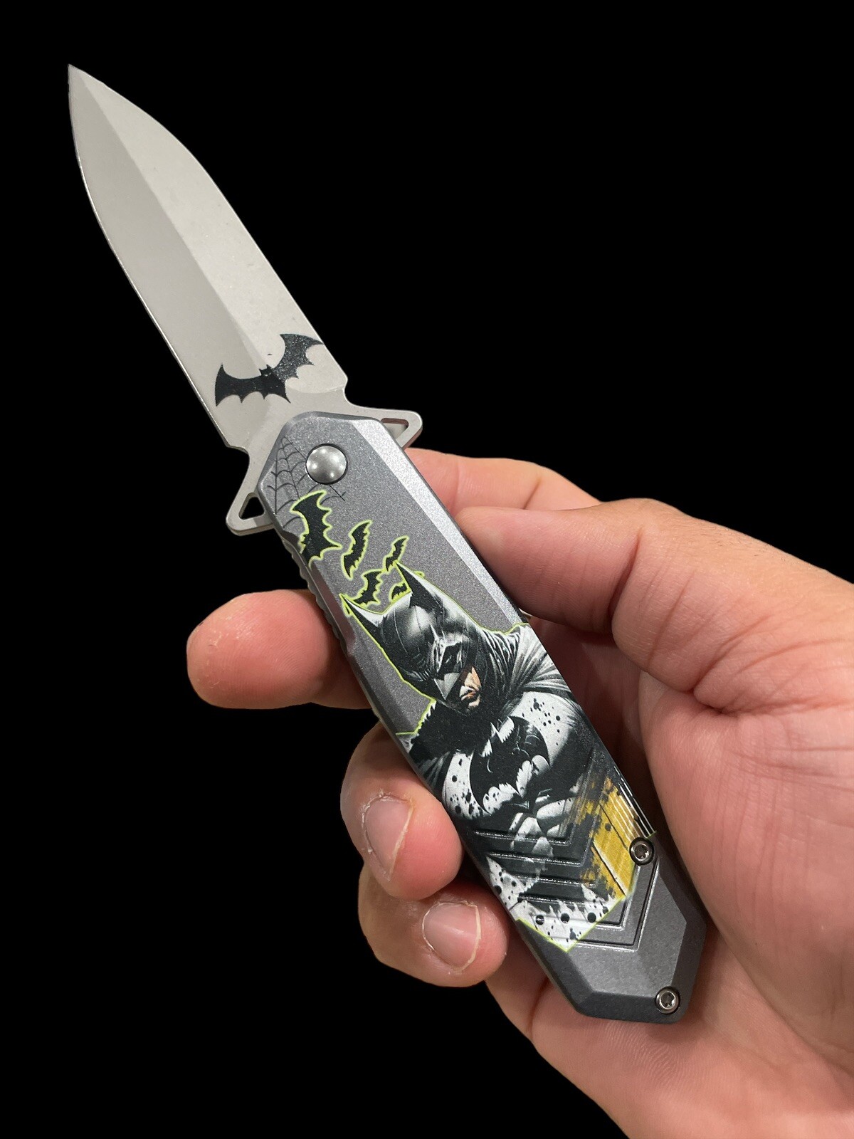 Comic Con  Themed Spring Assited Pocket Knife -High Quality Folding Knife - 63A