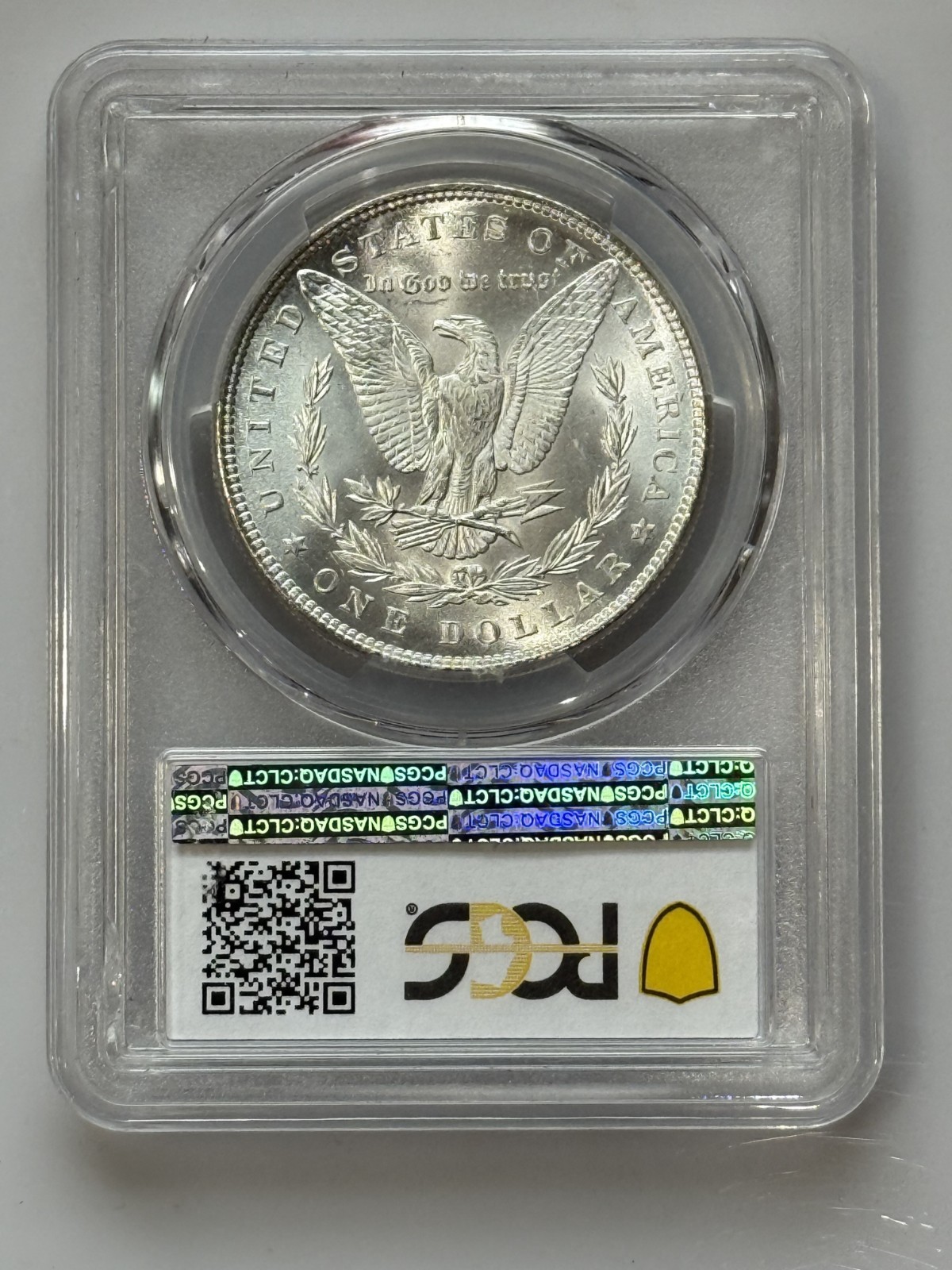 1885 morgan silver dollar ms-63 pcgs bright luster