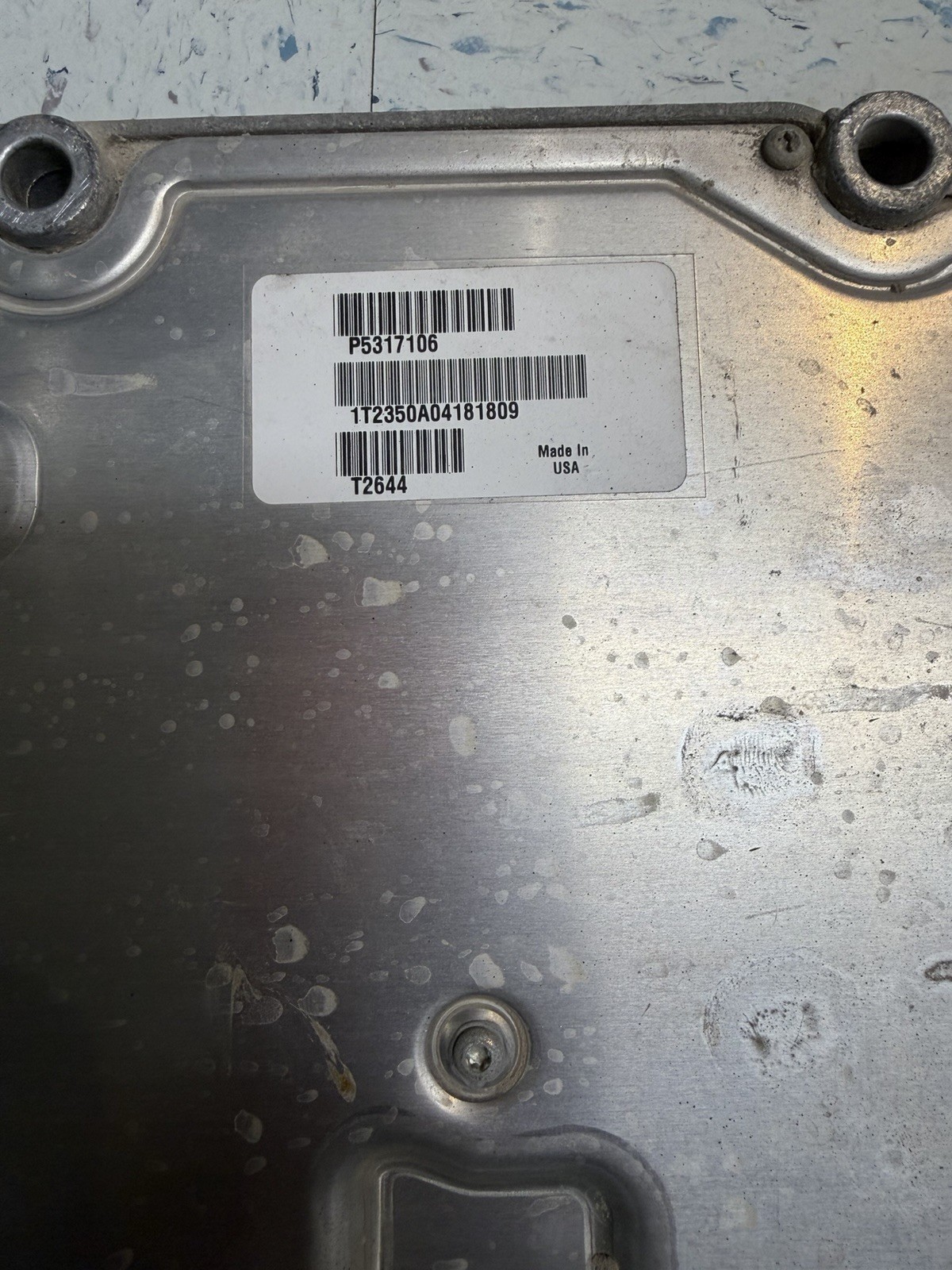 Cummins ECM Part Number 5317106