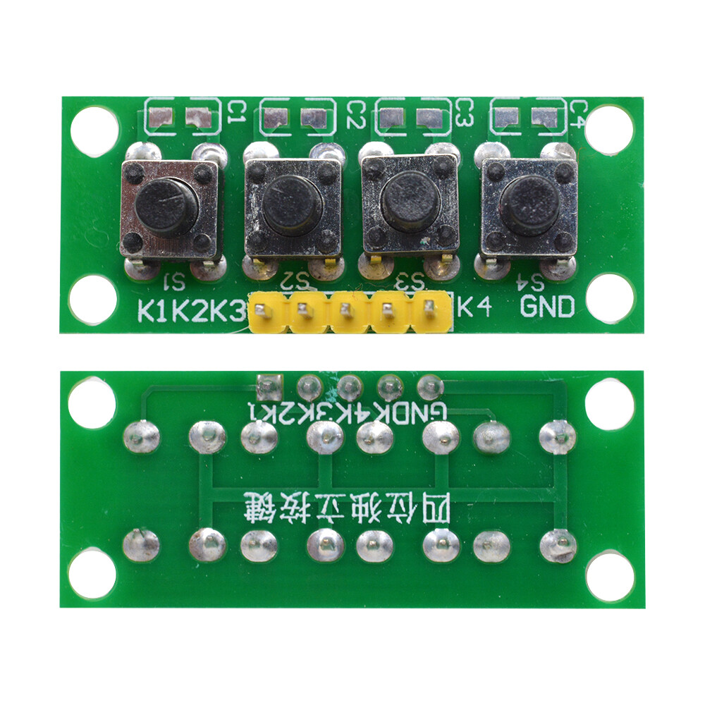 5Pin 1x4 4 Keys Button Keypad Keyboard Breadboard Module for Arduino