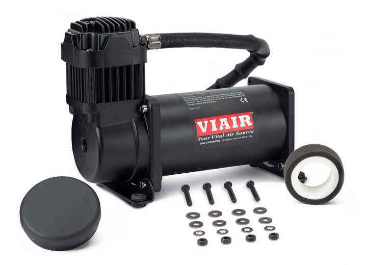 Viair 400SB Single 400 High Performance Stealth Black Compressor, 150Psi